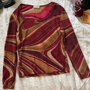 Gorgeous psychedelic vintage top